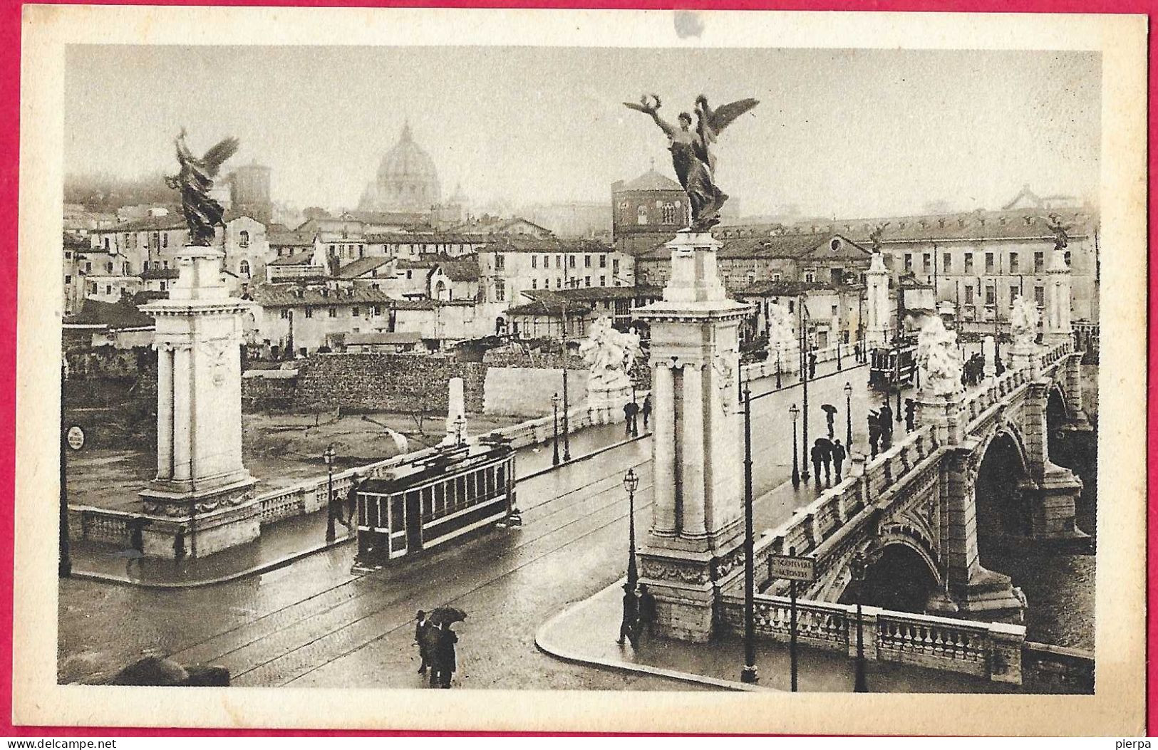 ROMA - PONTE VITTORIO EMANUELE - TRAM- FORMATO PICCOLO - EDIZ. SCROCCHI - NUOVA - Bridges