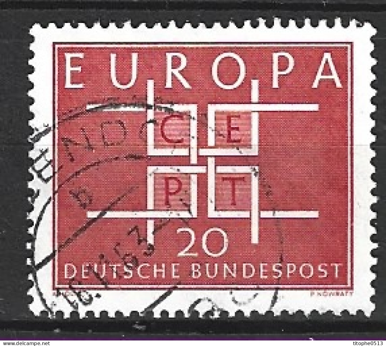 ALLEMAGNE. N°279 De 1963 Oblitéré. Europa'63. - 1963