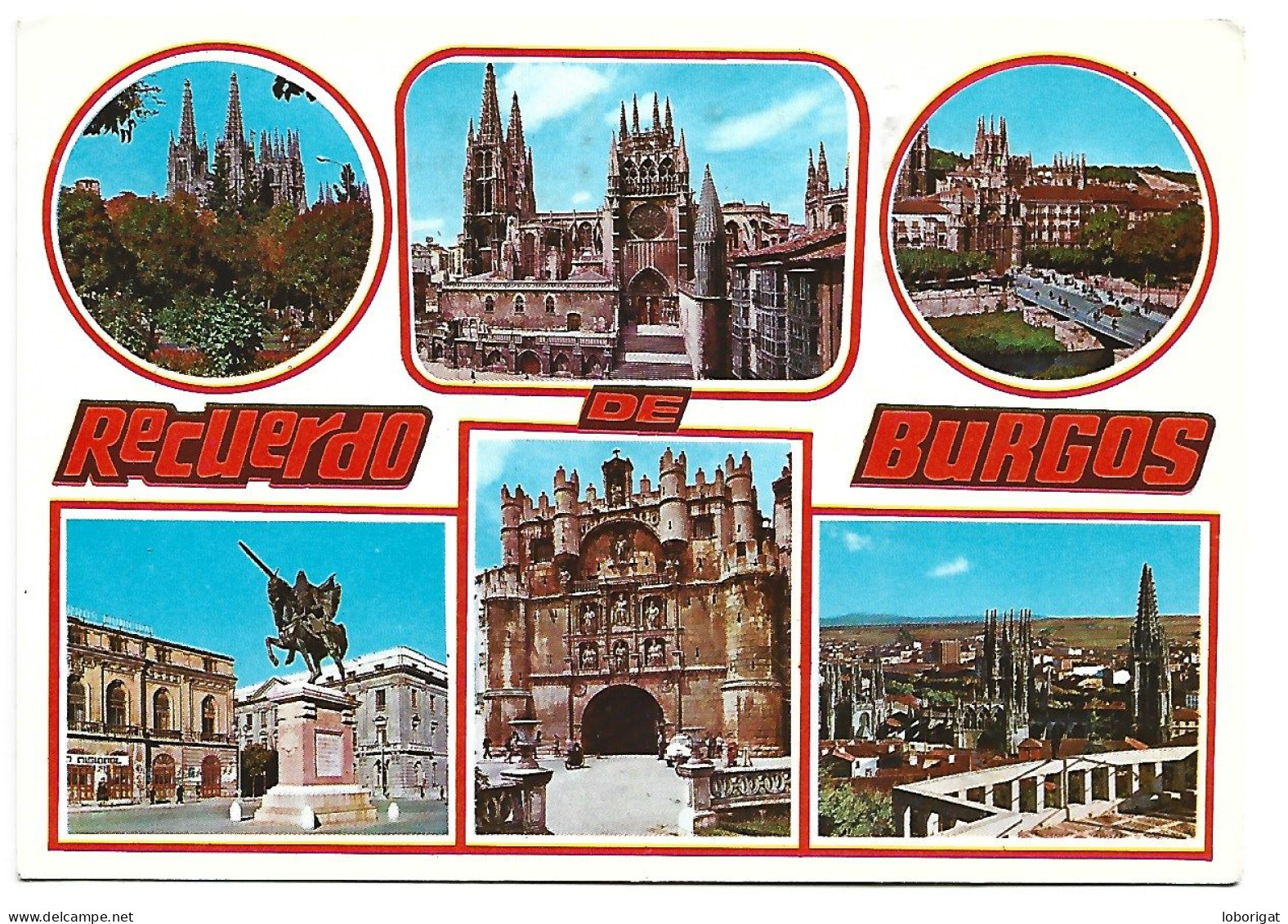 RECUERDO DE BURGOS.-  BURGOS.- ( ESPAÑA). - Burgos