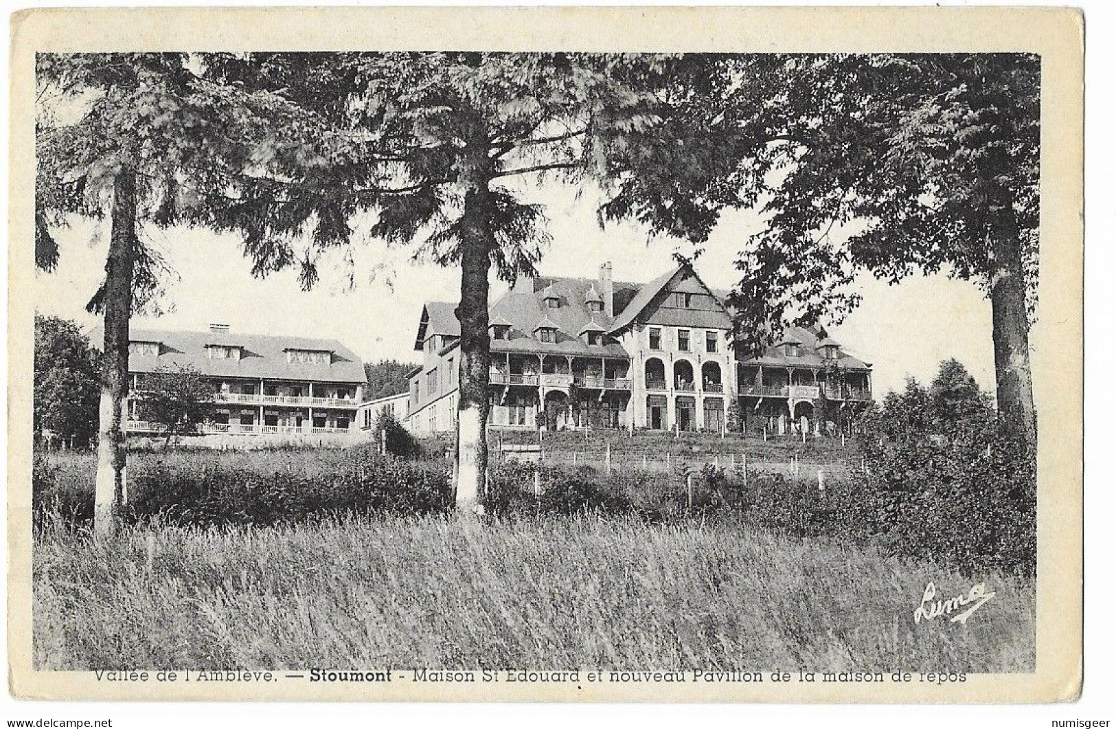 Vallée De L'Amblève  --  STOUMONT - Maison St. Edouard Et Nouveau Pavillon De La Maison De Repos  - Stoumont