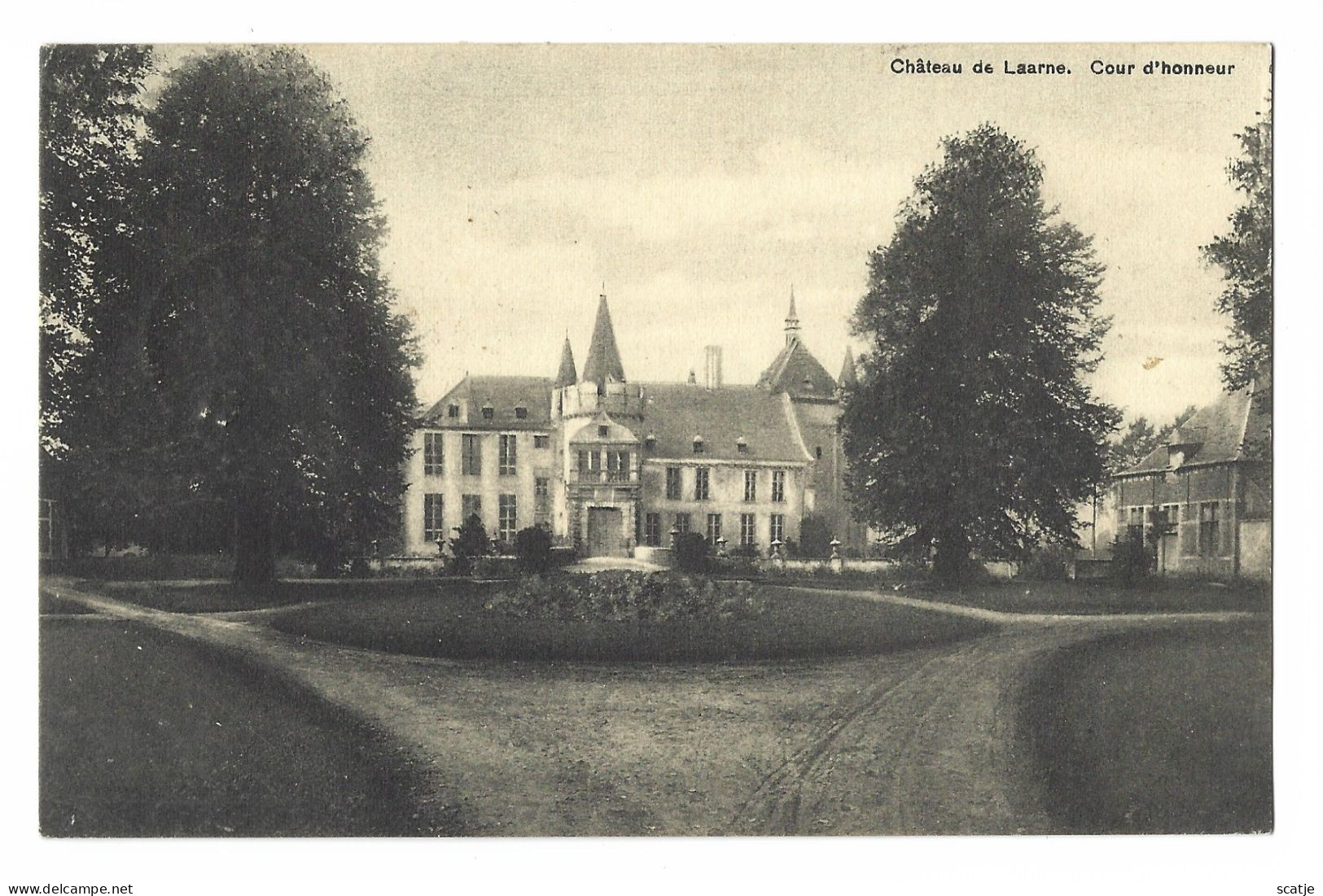 Château De Laerne   -   Cour D'Honneur    -   1911   Naar   Sottegem - Laarne