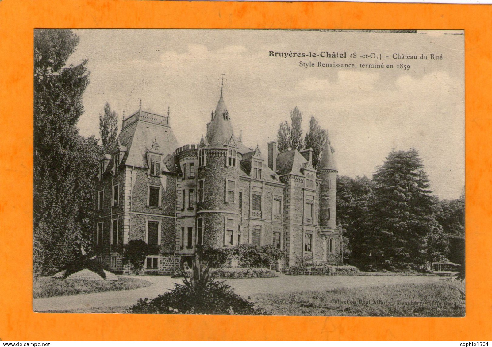 BRUYERES-le-CHÂTEL - Château Du Rué - Bruyeres Le Chatel