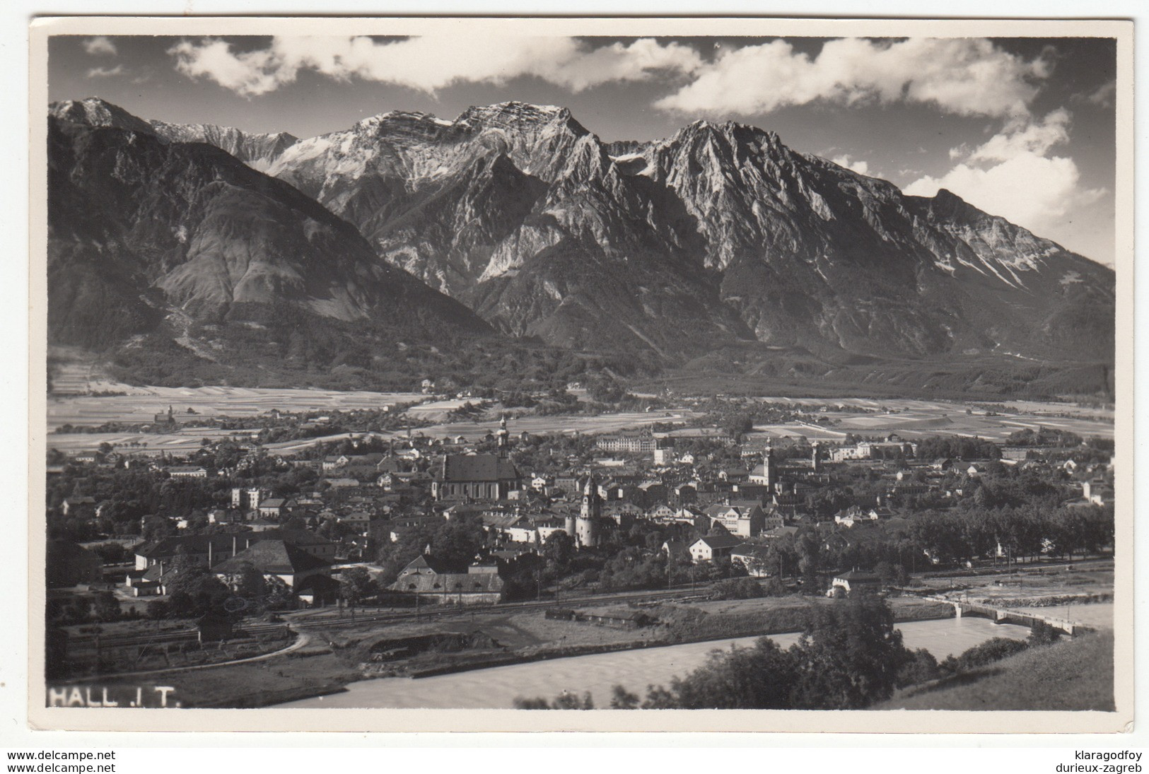 Hall In Tirol Old Postcard 1931 Not Travelled B170810 - Hall In Tirol