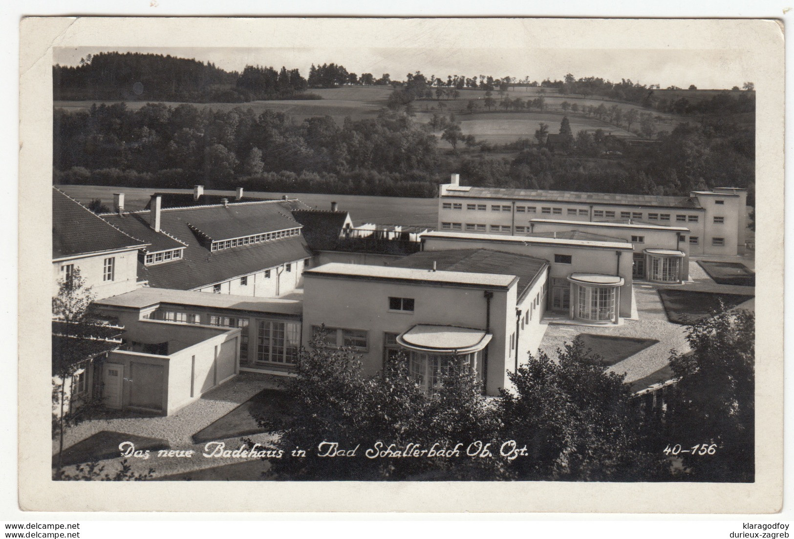 Bad Schallerbach Postcard Travelled 1935 B170810 - Bad Schallerbach