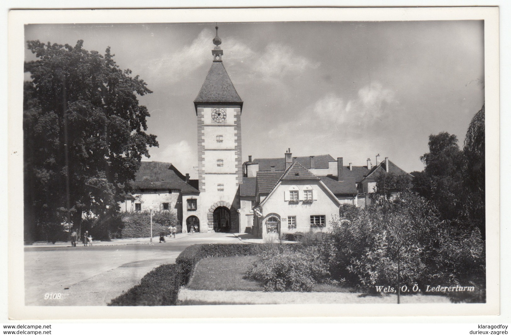 Wels, Lederturm Old Postcard Unused B170810 - Wels