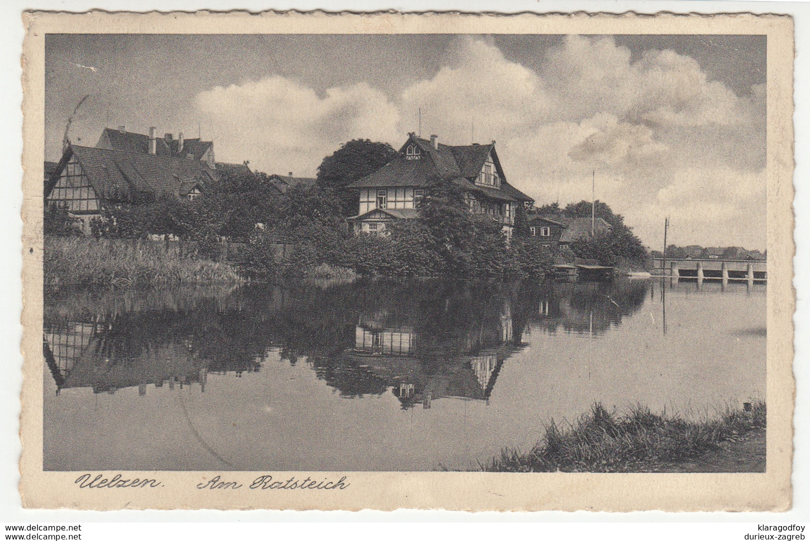 Uelzen Old Postcard Travelled 1942 B170720 - Uelsen