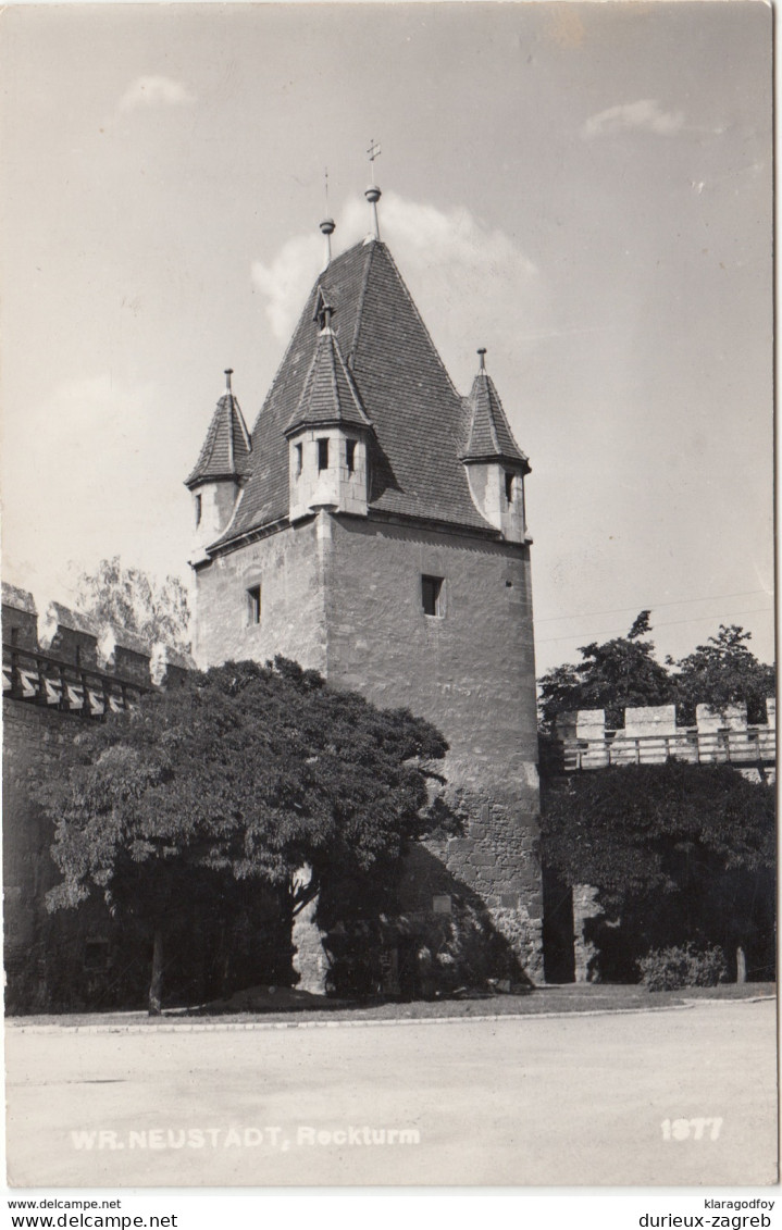 Wiener Neustadt, Reckturm Old Postcard Unused B171130 - Wiener Neustadt