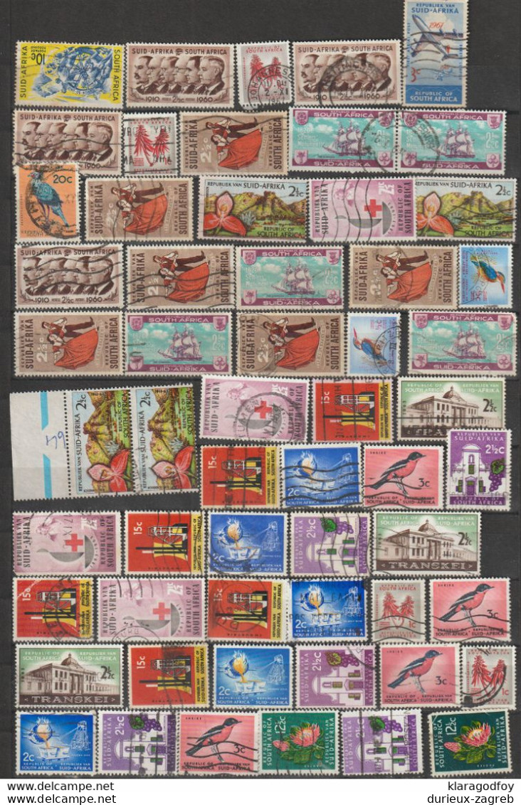 South Africa RSA 1961-1969 - Old Stamps Small Accumulation (read Description) B210420 - Oblitérés