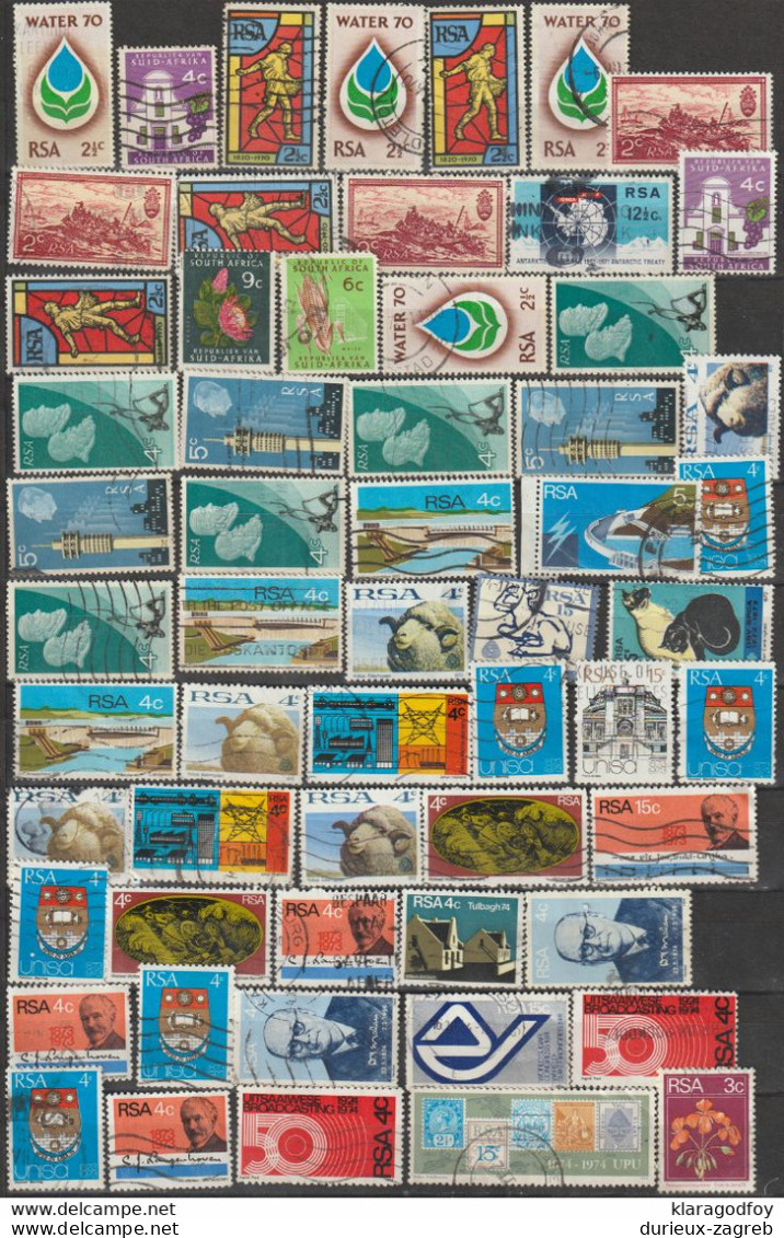 South Africa RSA 1970-1979 - Old Stamps Small Accumulation (read Description) B210420 - Other & Unclassified