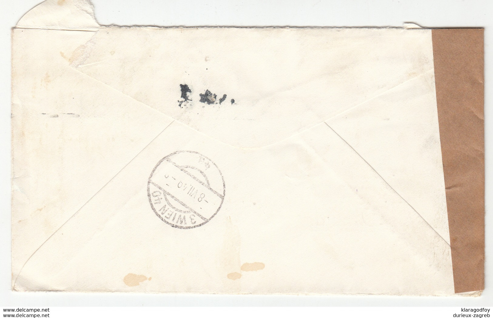 Cuba Censored Air Mail Letter Travelled 1949 To Austria B170925 - Airmail