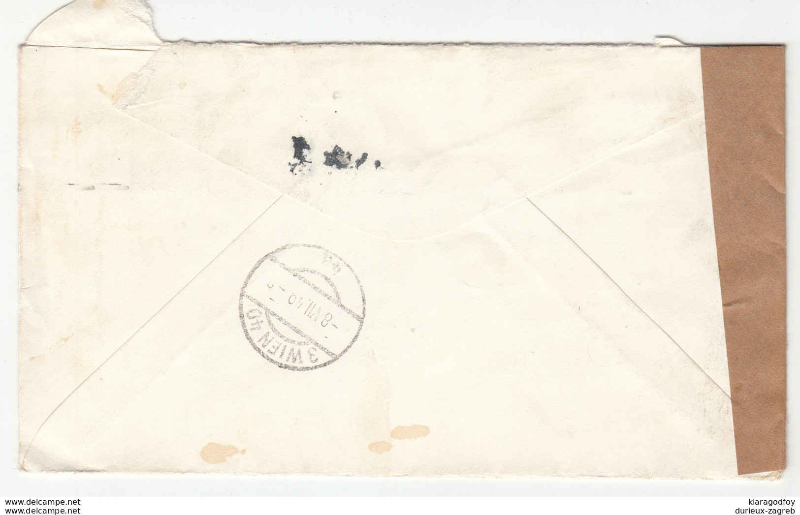Cuba Censored Air Mail Letter Travelled 1949 To Austria B170925 - Poste Aérienne