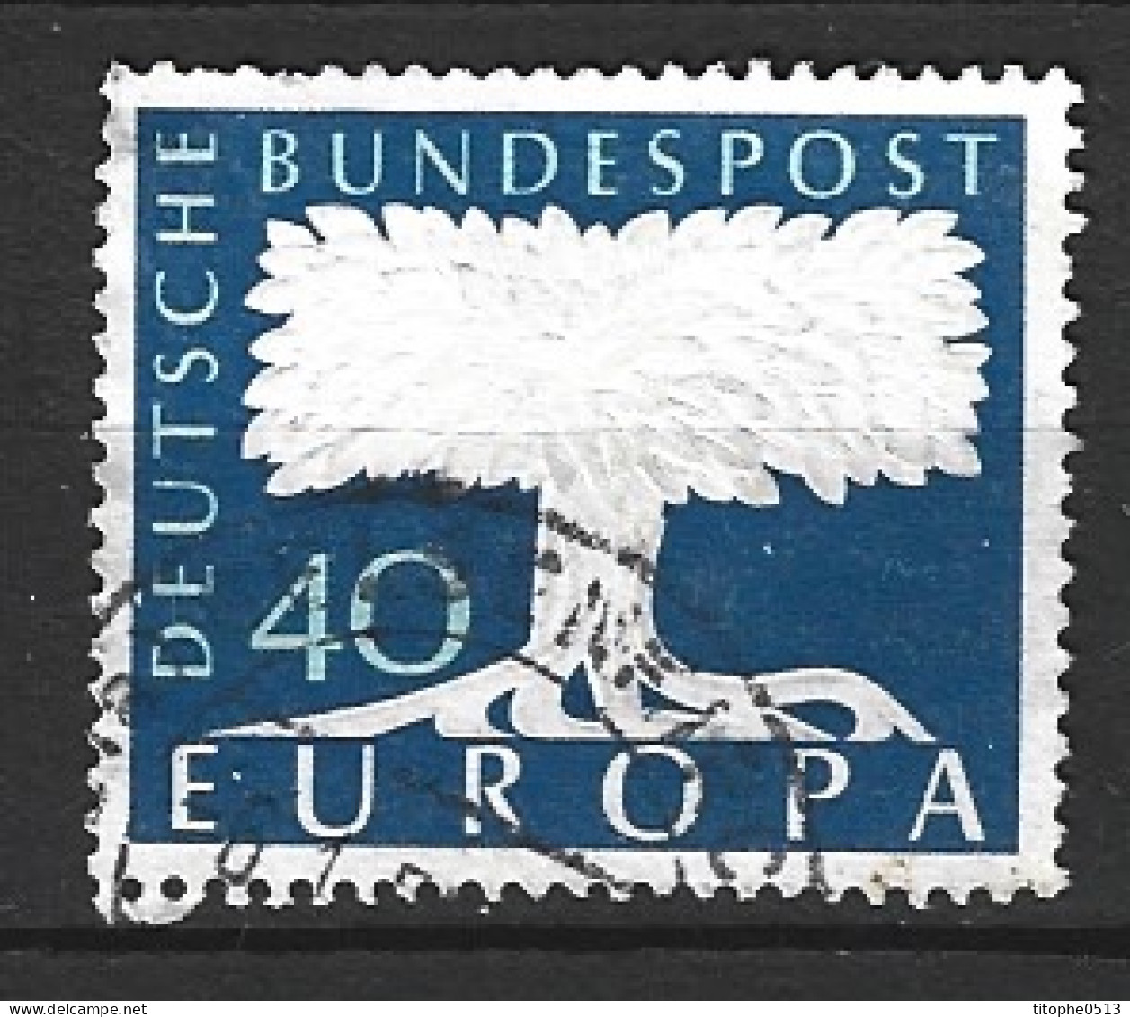 ALLEMAGNE. N°141 Oblitéré De 1957. Europa'57. - 1957