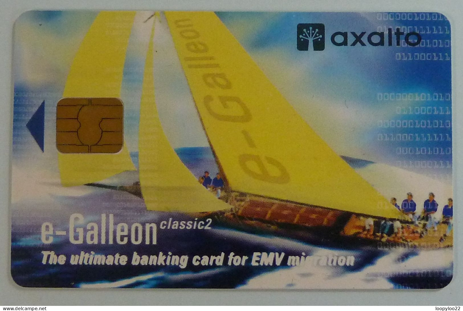 FRANCE - Chip - Axalto - EMV - Smart Card - Banking Card - E-Galleon - Altri & Non Classificati