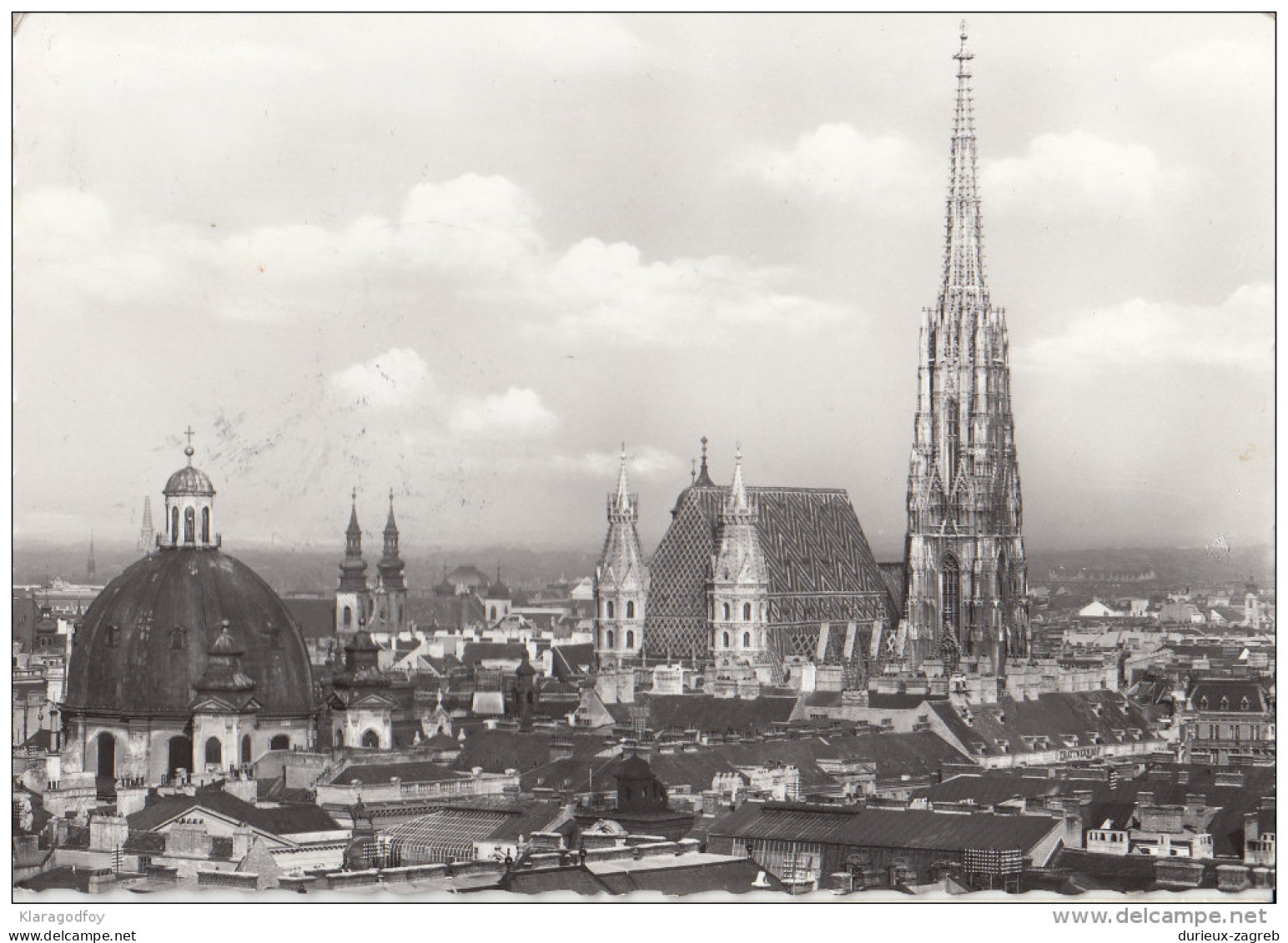 Vienna Old Postcard Travelled 19?? Bb151026 - Autres & Non Classés