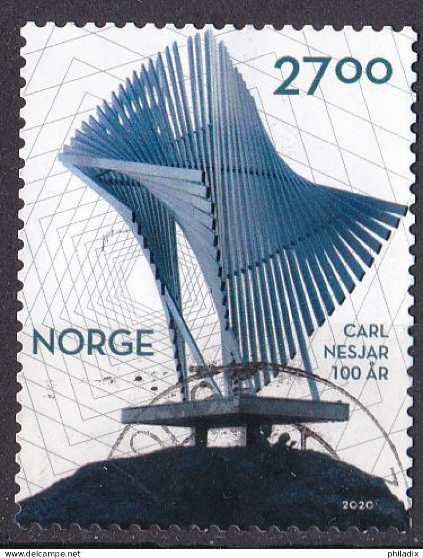 Norwegen Marke Von 2020 O/used (A3-33) - Gebraucht