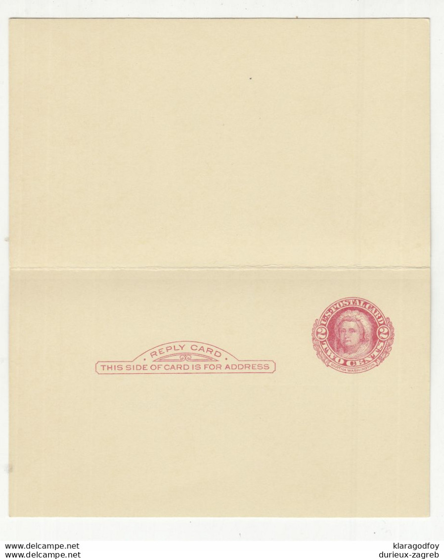 US 1951 Postal Stationery Postcard With Reply   B210201 - 1941-60