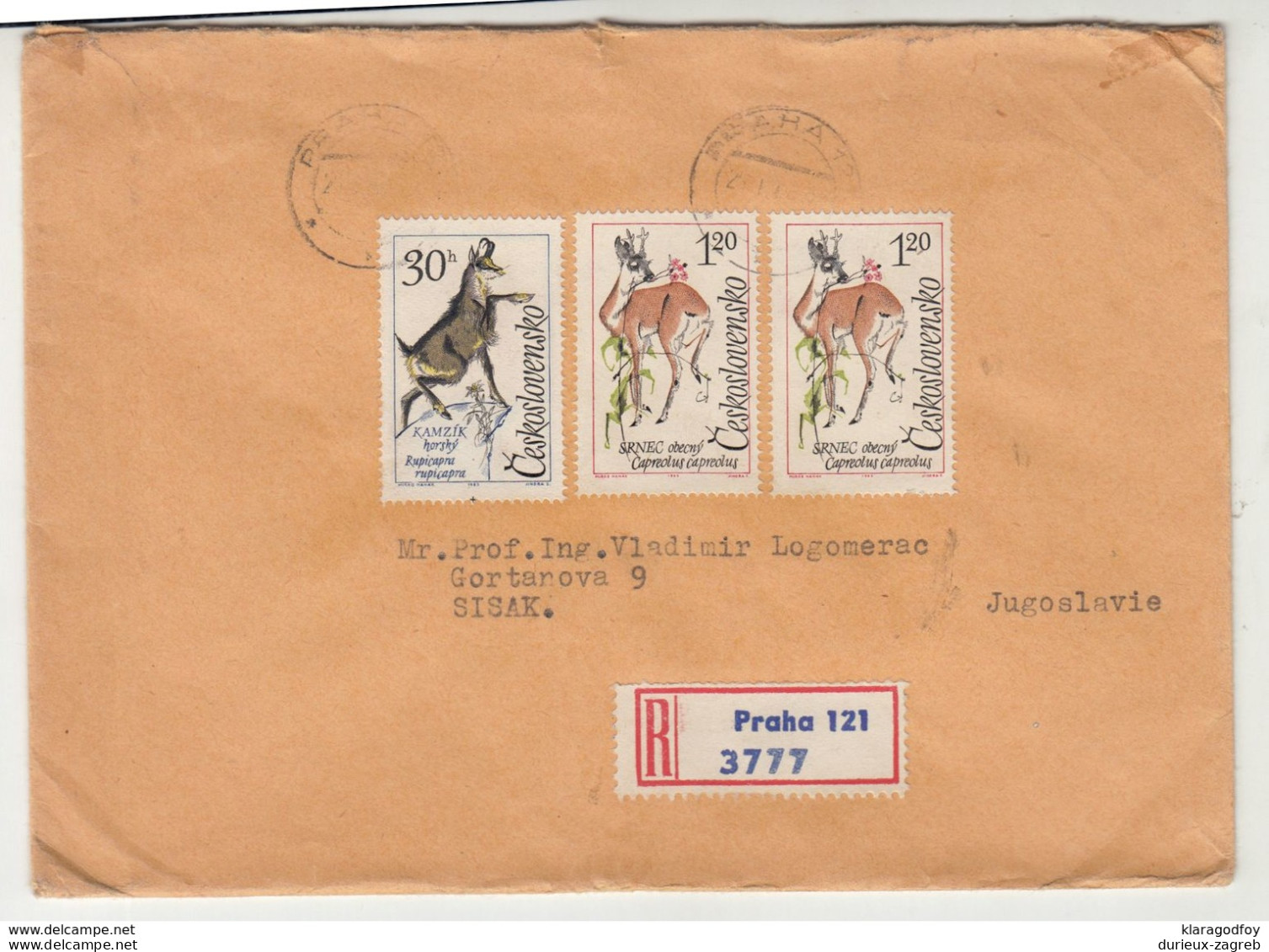 Czechoslovakia, Letter Cover Registered Posted 1964 B200605 - Briefe U. Dokumente