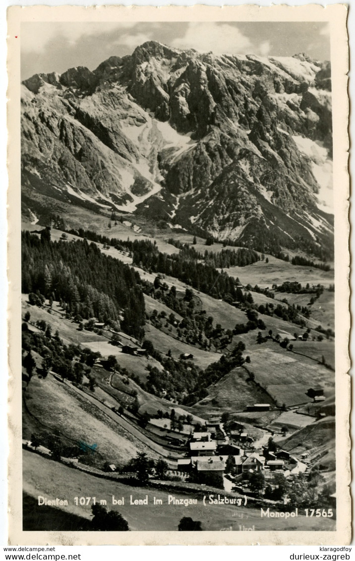 Dienten Am Hochkönig Old Postcard Travelled 1957 B171025 - Dienten