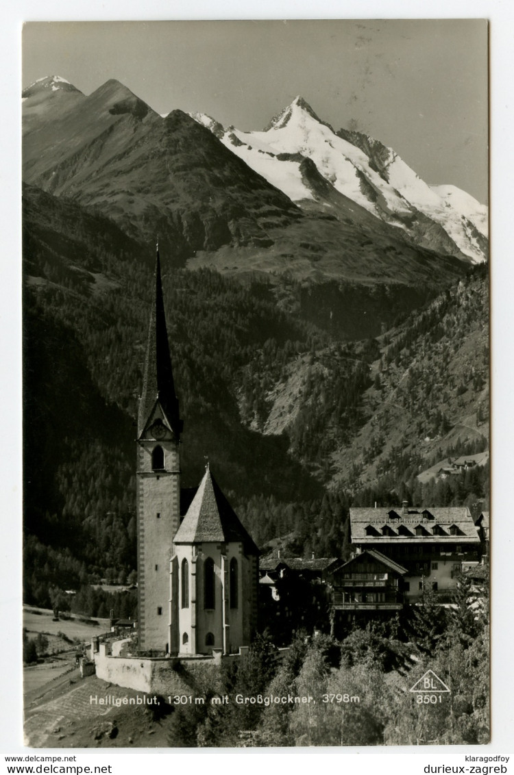 Heiligenblut Am Großglockner Old Postcard Travelled 1939 B171025 - Heiligenblut