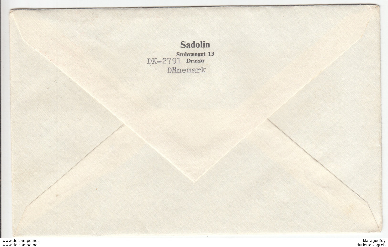 Sadolin Company Letter Cover Travelled 1971 To Austria 171005 - Brieven En Documenten