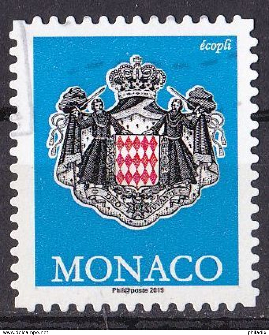 # Monaco Marke Von 2019 O/used (A3-33) - Used Stamps