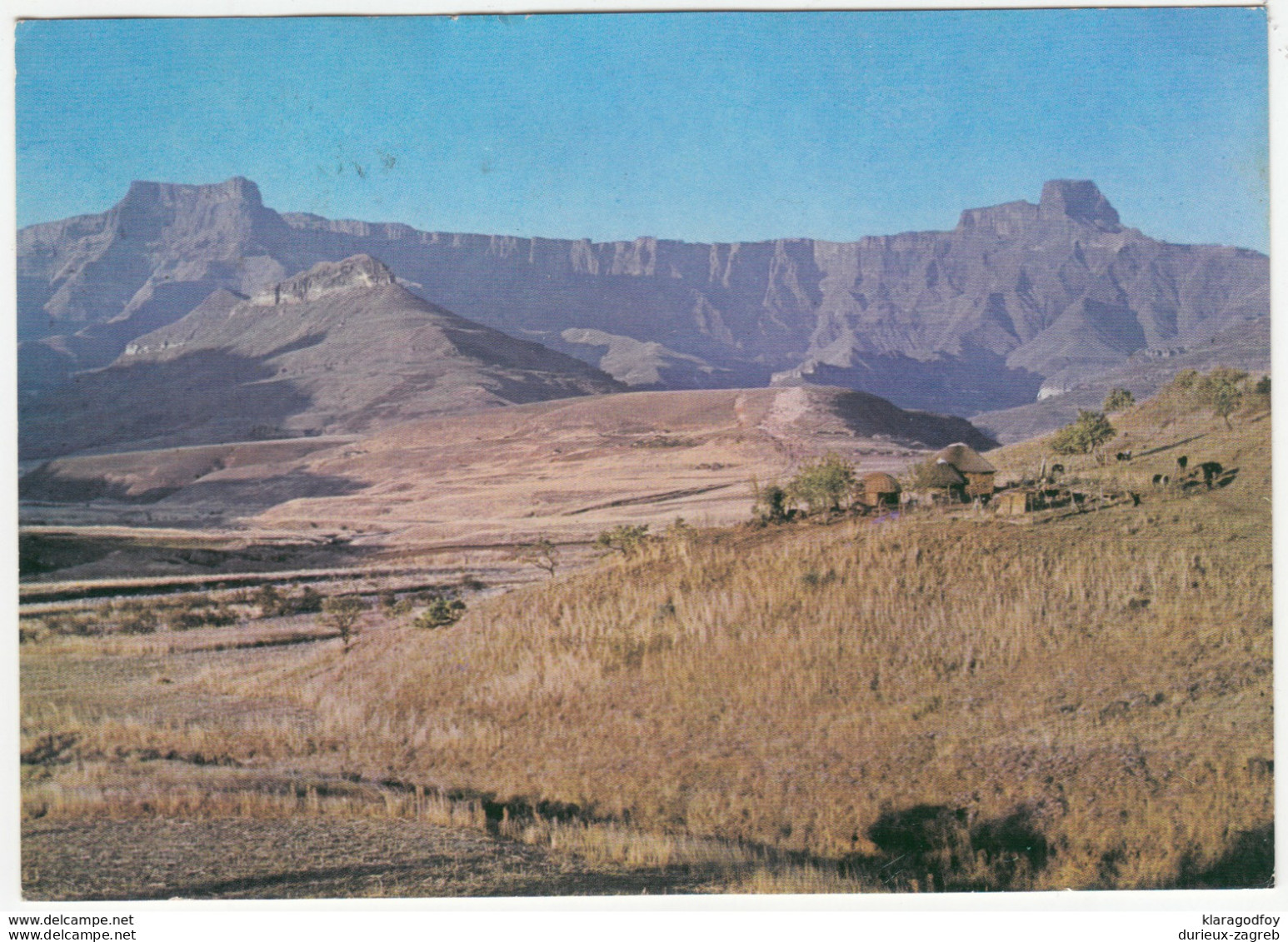 South Africa, Postcard Of Mont-Aux-Sources - Drakensberg, Airmail Travelled 1965 B180205 - Brieven En Documenten