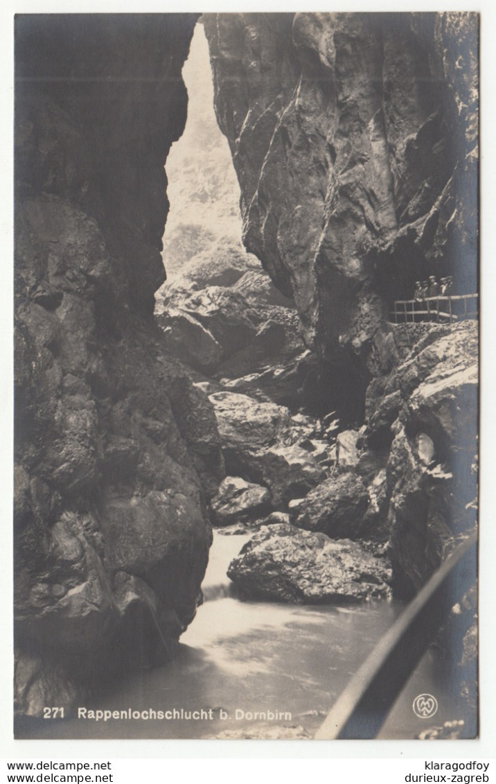 Rappenlochschlucht Bei Dornbirn Old Postcard Not Travelled 1922 B190110 - Dornbirn