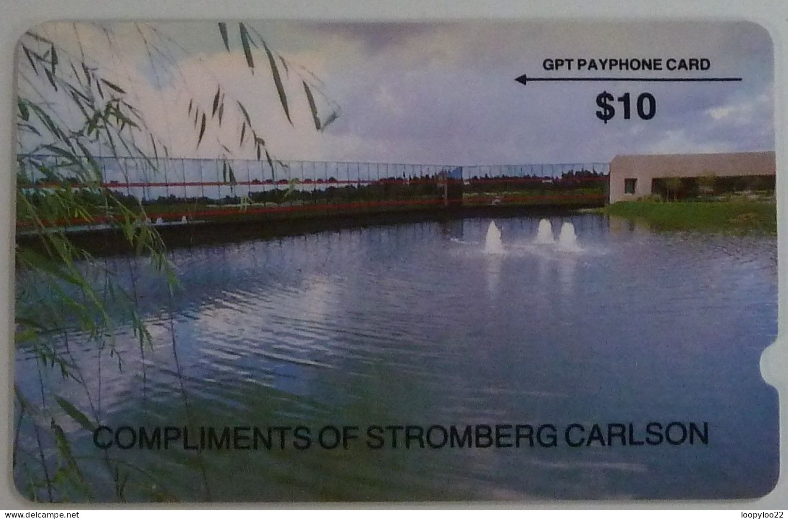 USA - GPT - Stromberg Carlson - Complimentary - 1STCA - $10 - Cartes Holographiques (Landis & Gyr)