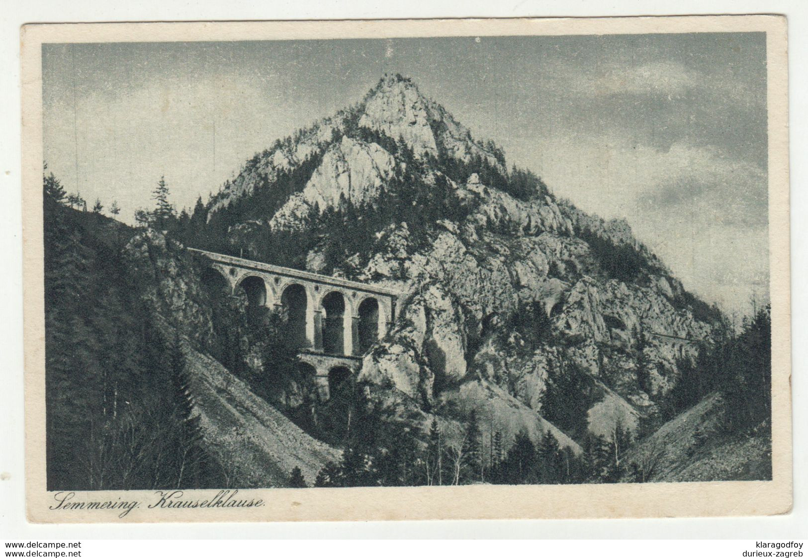 Semmering, Krauselklause Old Postcard Unused B200901 - Semmering