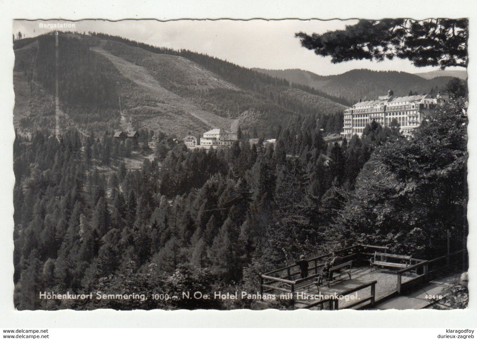 Semmering Postcard Posted 1954 B200901 - Semmering