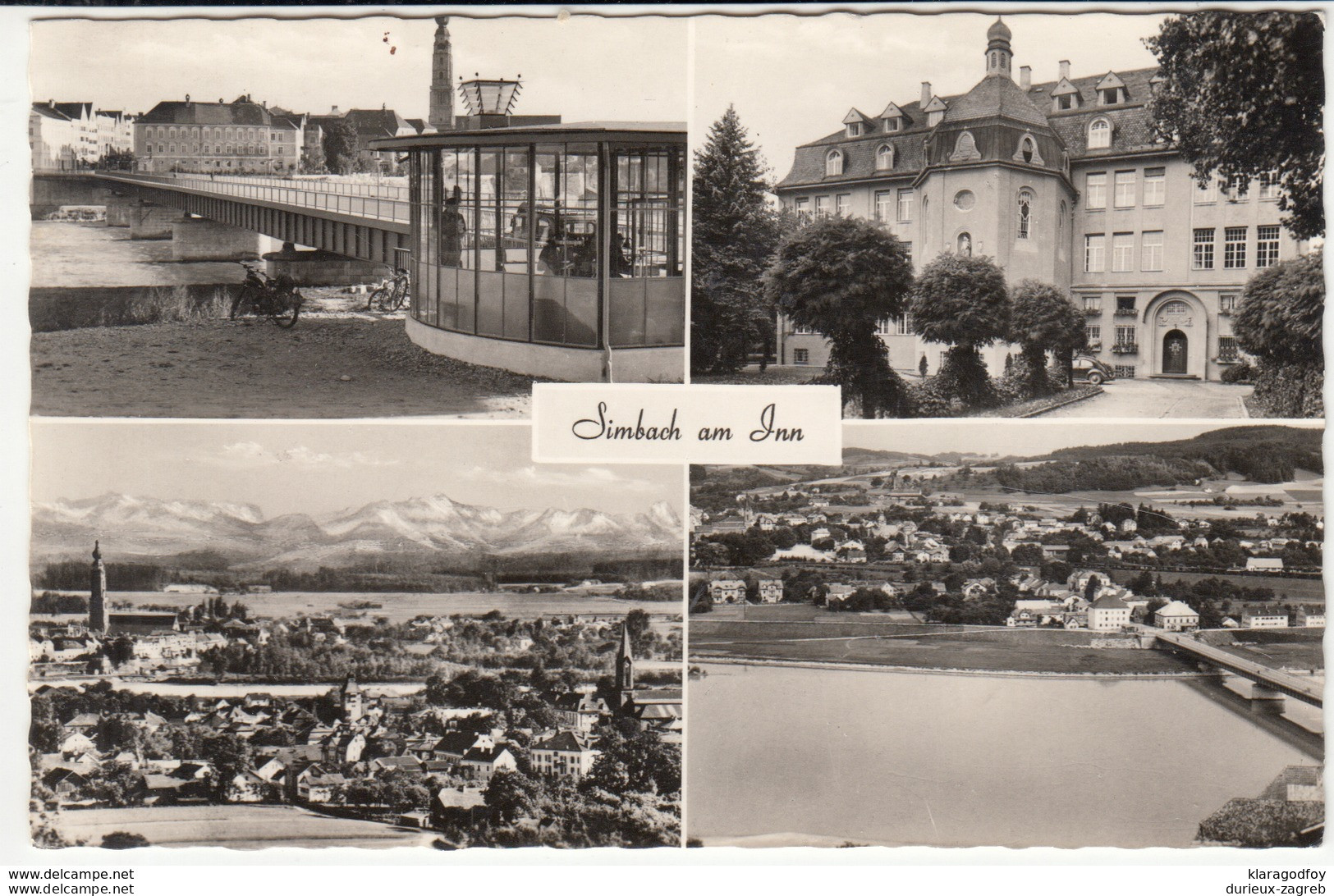 Simbach Am Inn Old Postcard Unused B170605 - Simbach