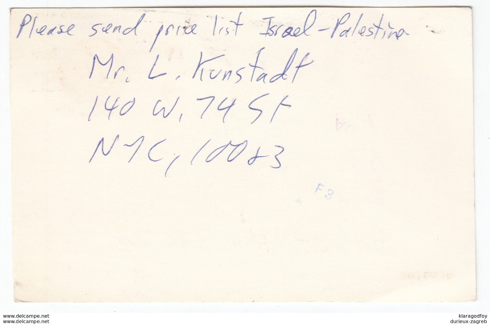 US Postal Stationery Postcard Travelled 1979 NY To Sarasota, Florida UX75 John Hancock Bb161110 - 1961-80