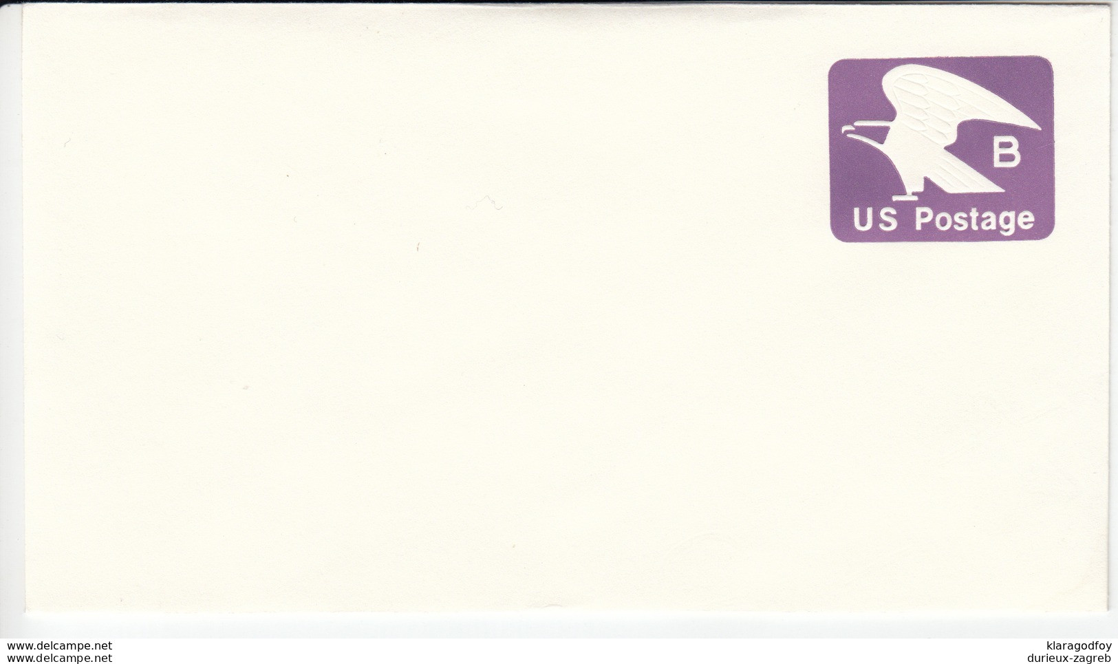 US Postal Stationery Stamped Envelope 1981 U592 Bb161110 - 1981-00