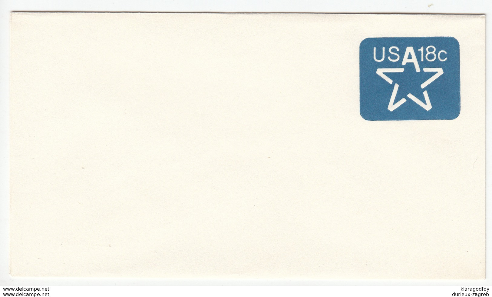US Postal Stationery Stamped Envelope 1981 U593 Bb161110 - 1981-00