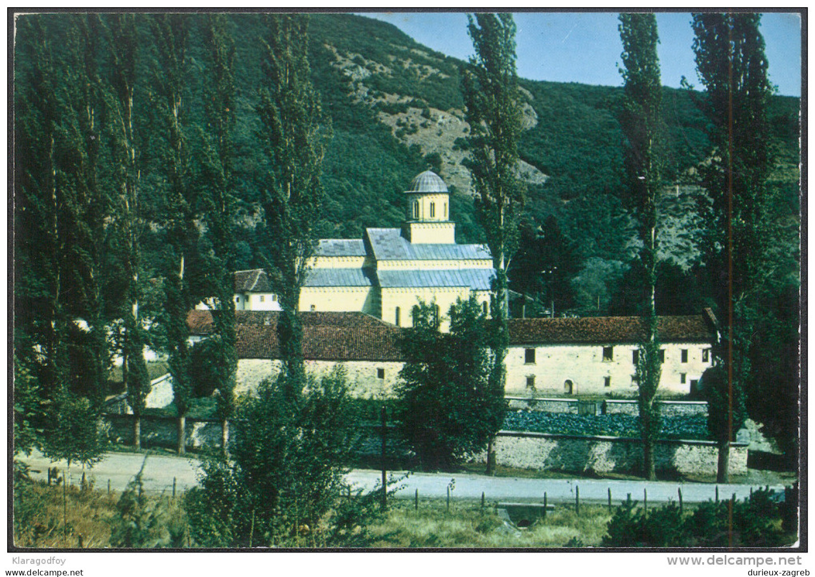 Decani, Manastir Old Postcard Travelled ? Bb150914 - Kosovo