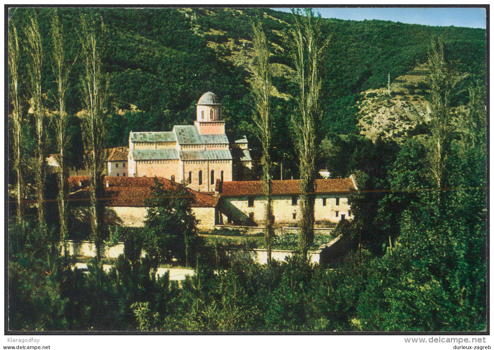 Decani, Manastir Old Postcard Travelled ? Bb150914 - Kosovo