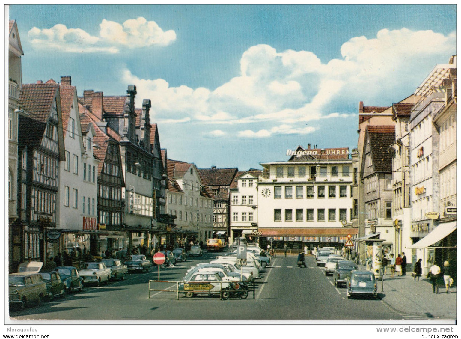 Bad Hersfeld Old Postcard Travelled 1970 Bb160201 - Bad Hersfeld