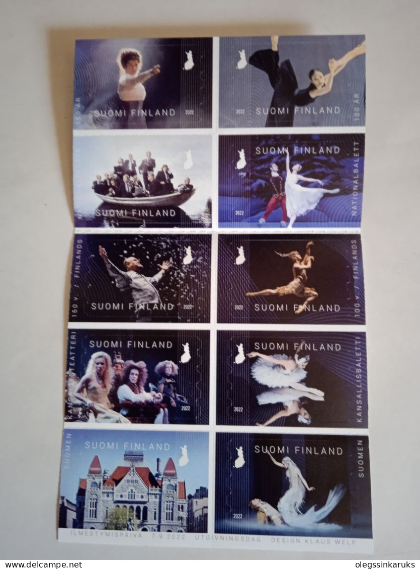 Finlande 2022 N° 2770/2779 Neufs Art Du Spectacle - Unused Stamps