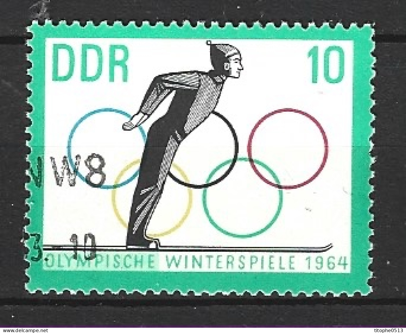 RDA. N°704 Oblitéré De 1963. J.O. D'Innsbruck. - Inverno1964: Innsbruck