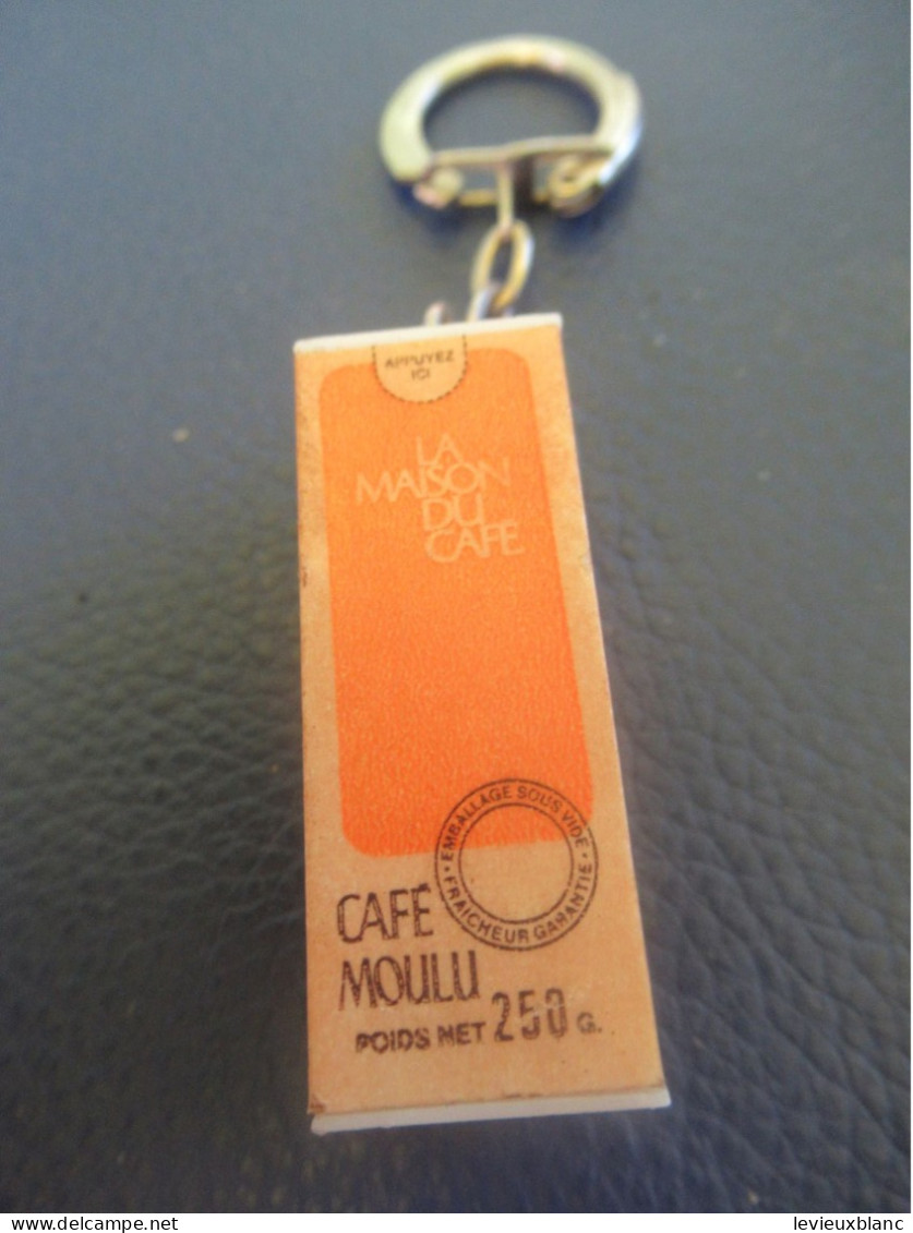 Porte-clé Ancien /CAFE/ La Maison Du Café/ Café Moulu / Vers 1960-1970             POC610 - Key-rings