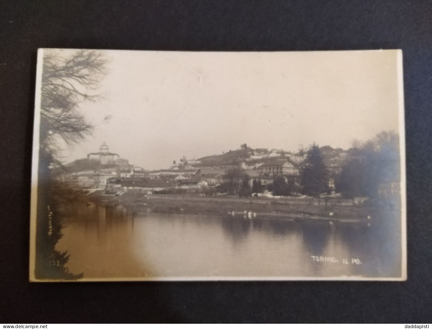 [S2] Torino - Il Po. Foto Di Sciutto. Piccolo Formato, Viaggiata, 1910 - Fiume Po