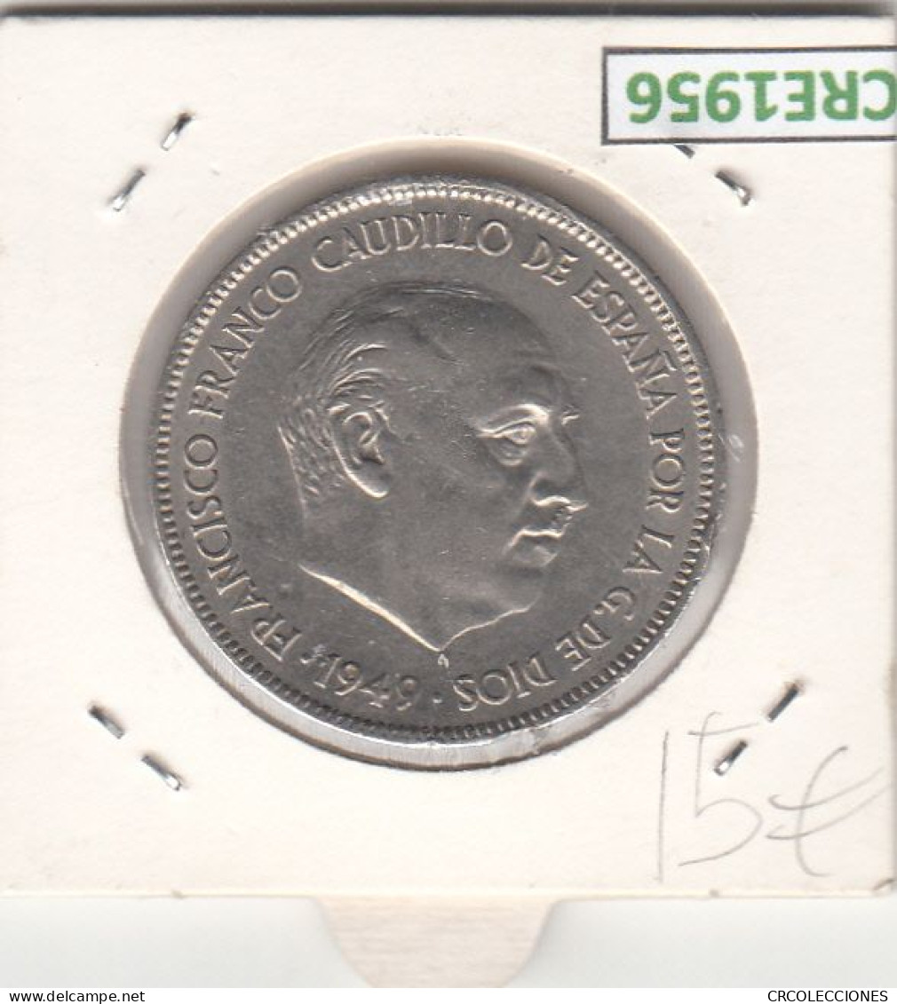 CRE1956 MONEDA ESPAÑA 5 PESETAS 1950 EBC - 5 Pesetas