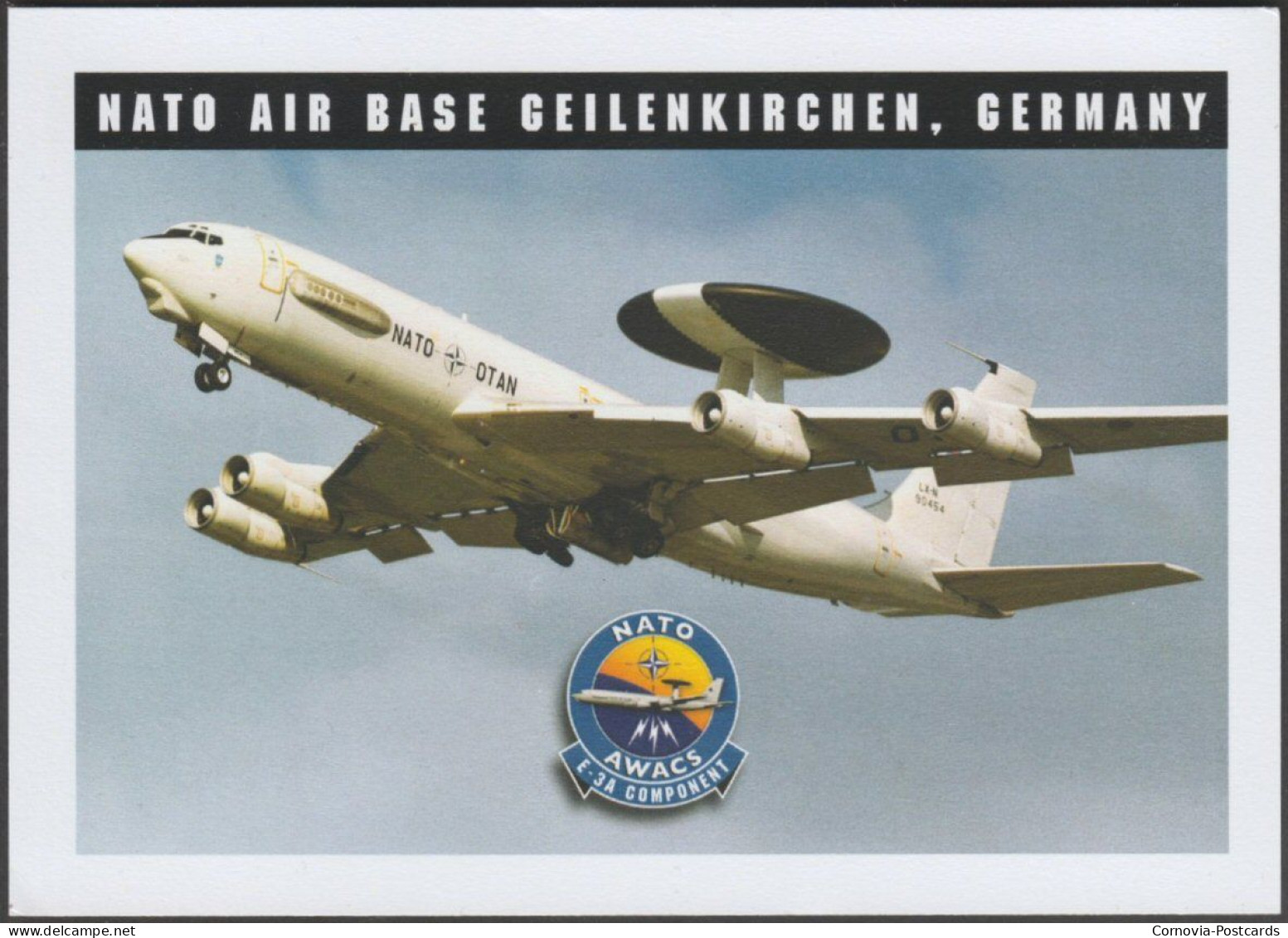 NATO Air Base Geilenkirchen, C.1980s - NATO Postcard - Geilenkirchen