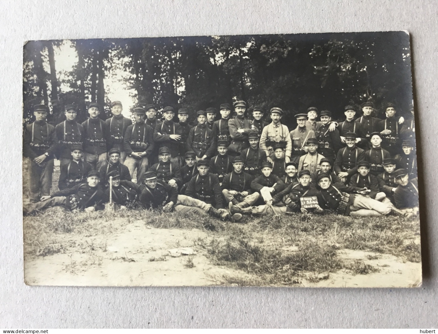 CP Photo Originale Unité Militaire - 1914-18