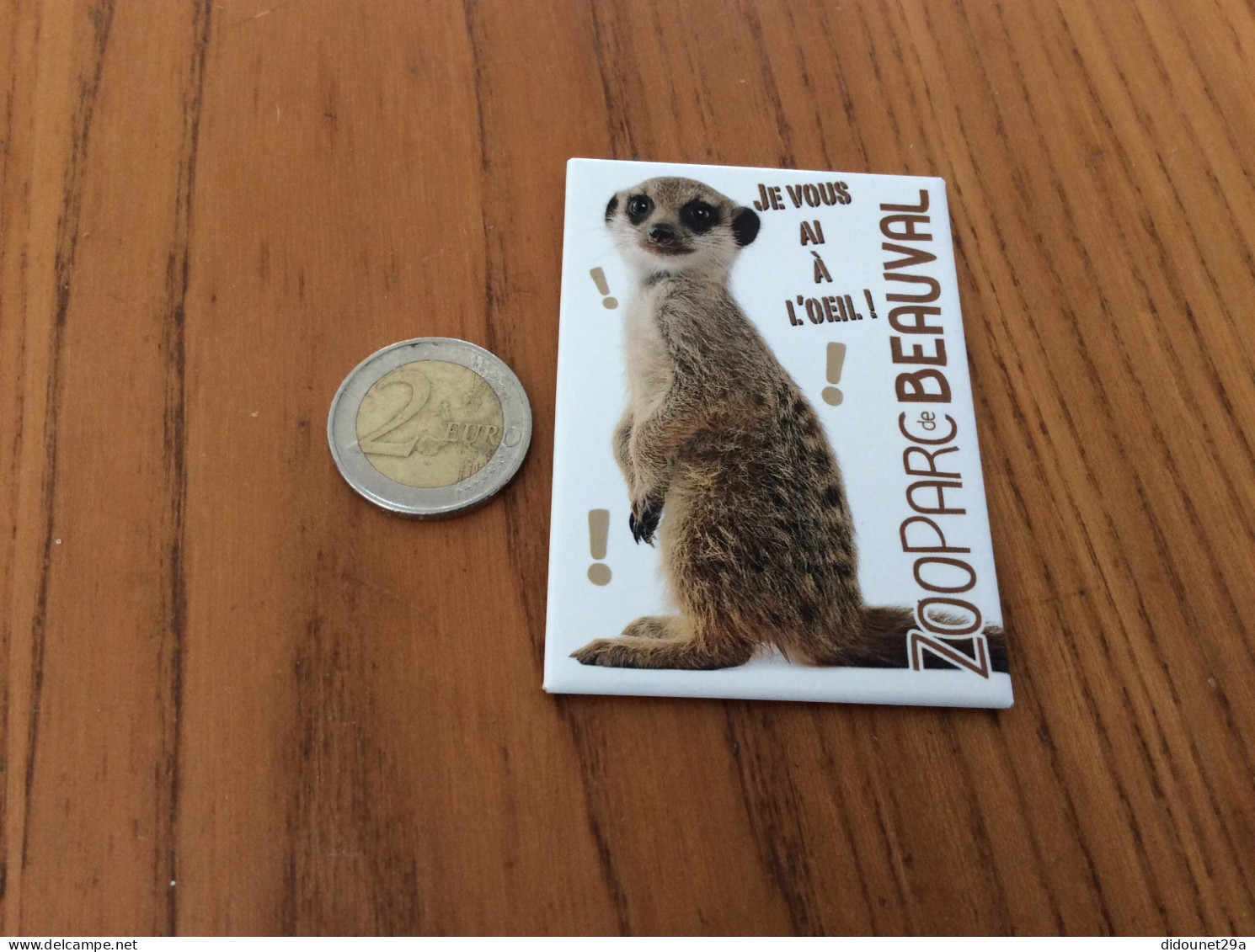 Magnet "ZOOPARC DE BEAUVAL" (zoo, Suricate) - Magnete