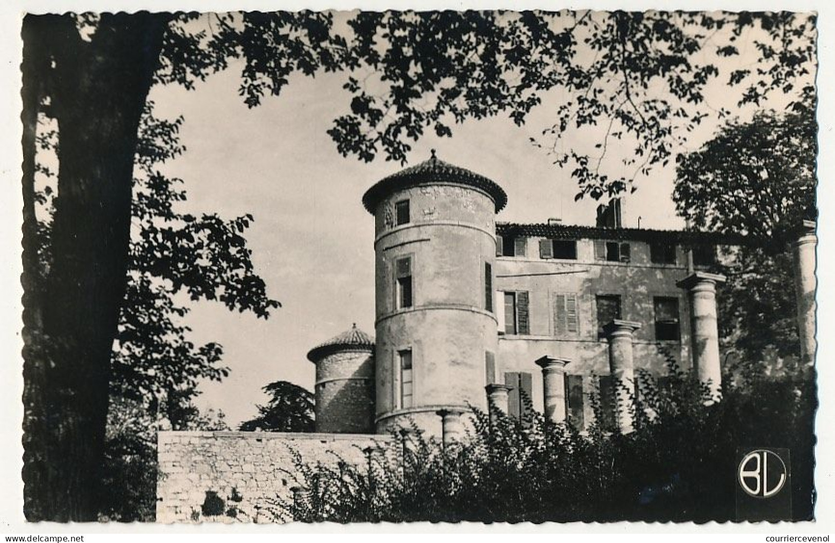 CPSM - LA ROQUE D'ANTHERON (B Du R) - Centre Diététique Château De Florans - Château Coté Ouest - Autres & Non Classés