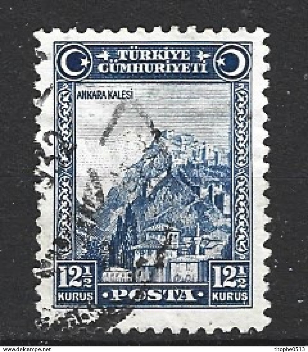 TURQUIE. N°748 Oblitéré De 1929. Citadelle D'Ankara. - Used Stamps