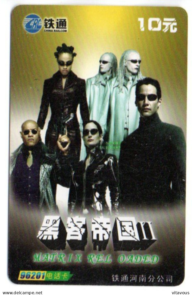 MATRIX  Film Movie  Télécarte Chine Phonecard (1098) - China