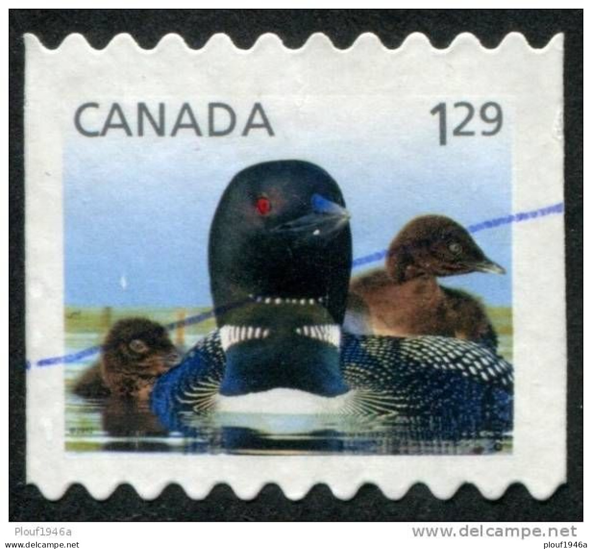 Pays :  84,1 (Canada : Dominion)  Yvert Et Tellier N° :  2665 (o) - Coil Stamps