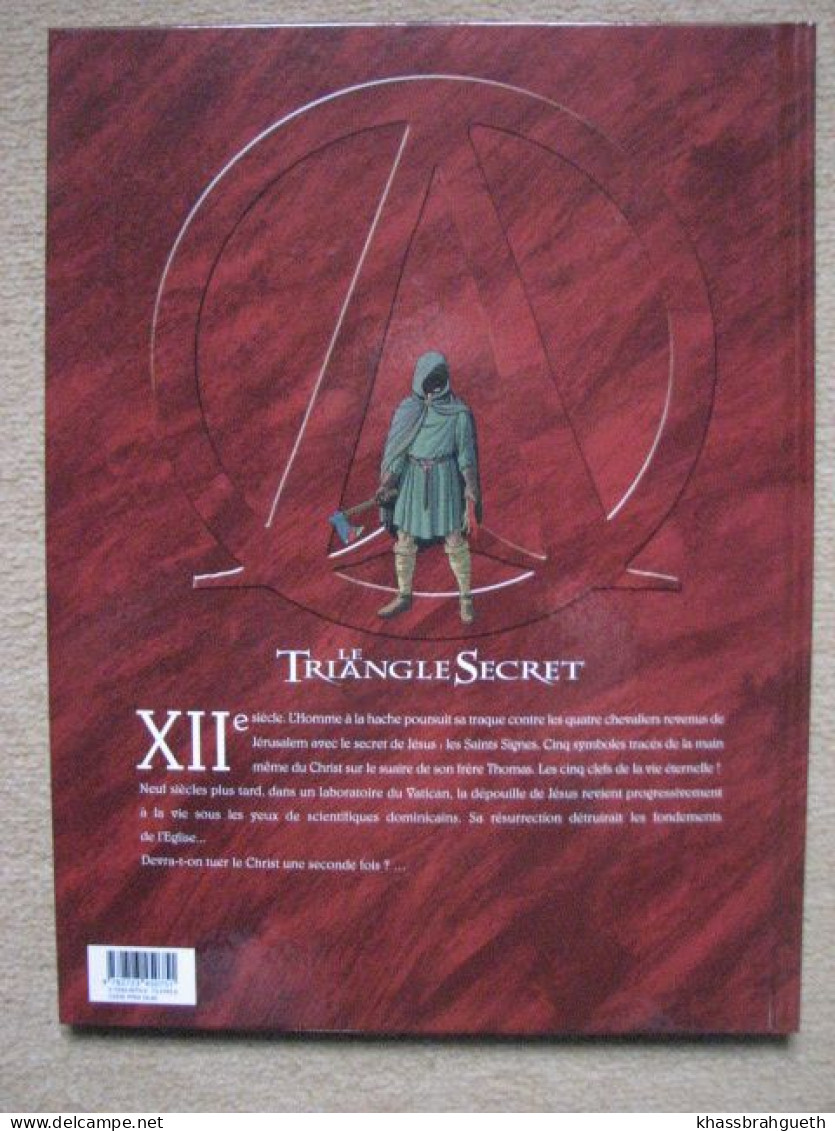 CONVARD & FALQUE WACHS - TRIANGLE SECRET - "INRI" T1 2 3 - GLENAT/GRAFICA (EO)